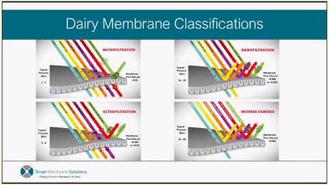 Dairy Membrane Classifications