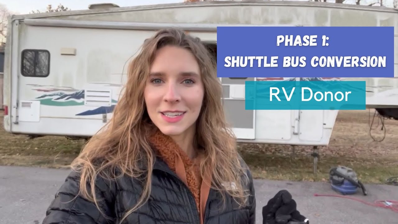 Shuttle Bus Conversion RV DONOR YouTube