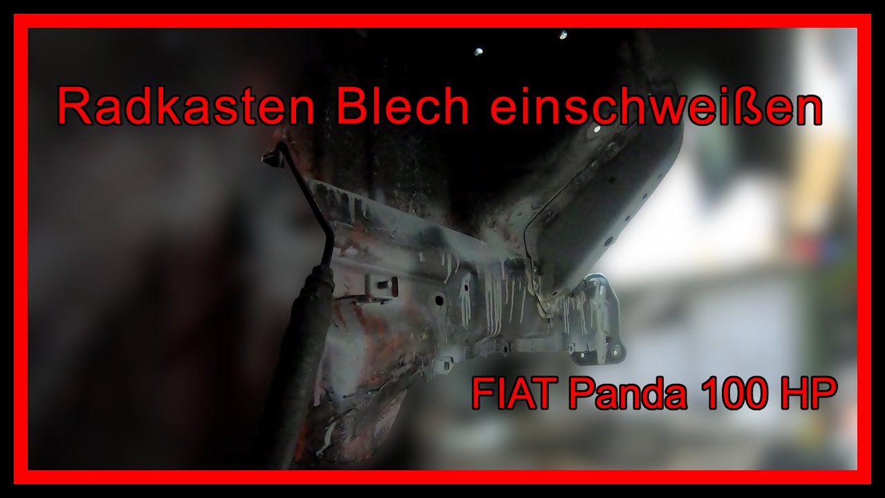 Fiat Panda 100 HP - Karosseriearbeiten [Teil 7] - YouTube