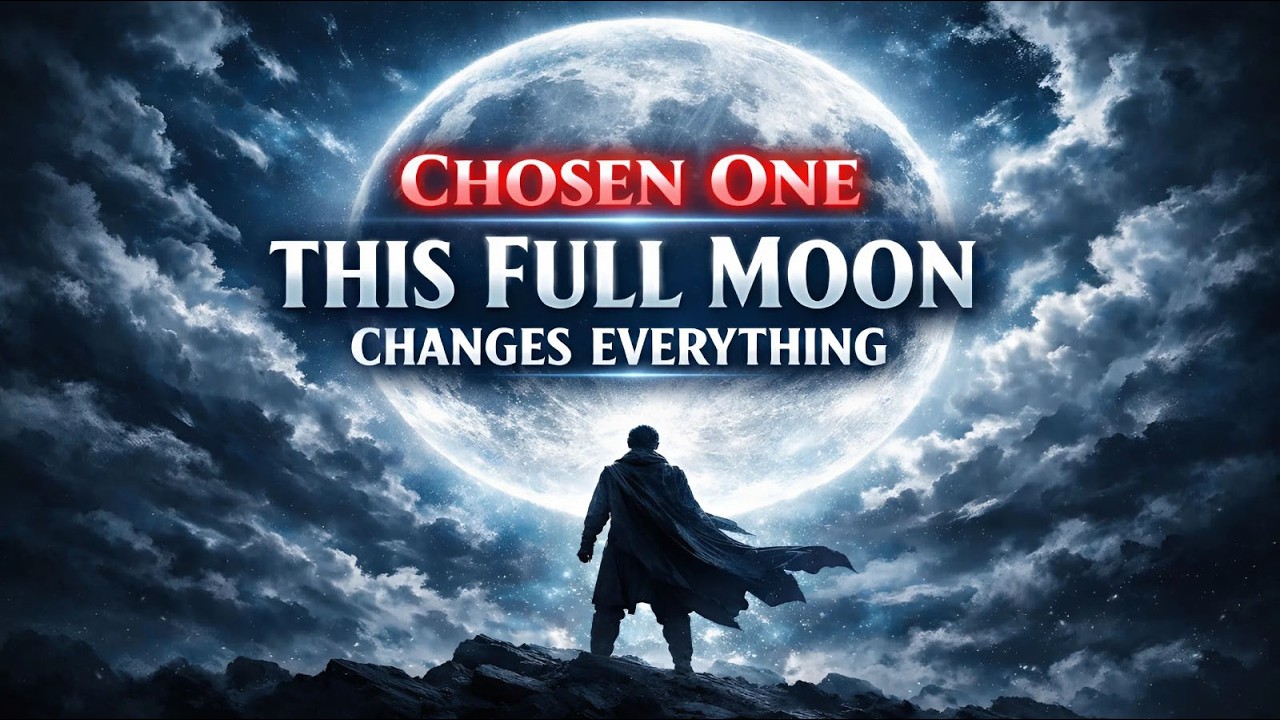Chosen one, tonight’s Full Moon is the moment that will change everything forever. 🌕