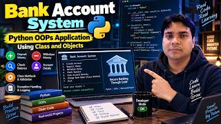 Build a Bank Account System in Python | OOPs Project Using Classes & Objects