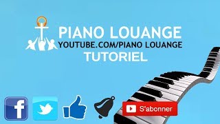 Video thumbnail of "Mon Dieu est si merveilleux PIANO LOUANGE"