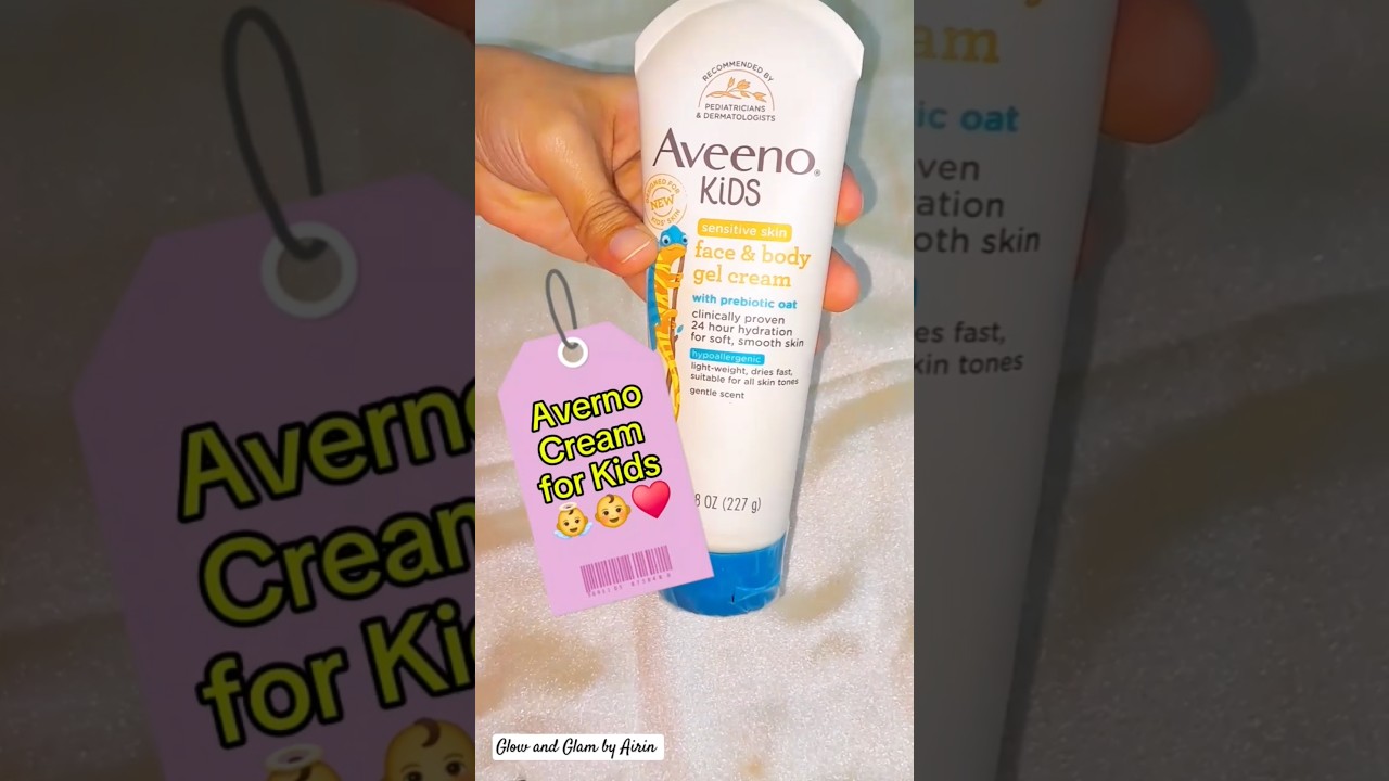 Aveeno Kids, Face &Body Gel Cream 👶👼✨️From USA 🇺🇸 ❤️ 