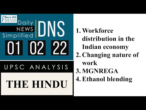Video THE HINDU Analysis, 01 February 2022 (Daily Current... - youtube
