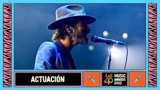 Video thumbnail of "Leiva - Como si fueras a morir mañana | En directo en LOS40 Music Awards 2022"