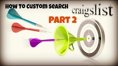 How to Custom Search Craigslist - Part 2: Notifications and Alerts