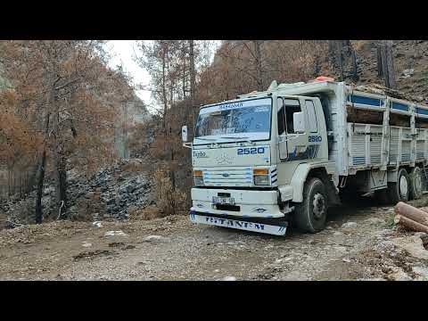 Ford Cargo 2520 Eksoz Freni İle Zorlu İniş /Sadece Silahlar Ateş Etmez/Eksoz Frenimi Yoksa Tabancamı