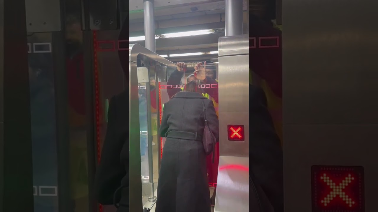 $700K later… and her head’s stuck in the MTA’s new system!  