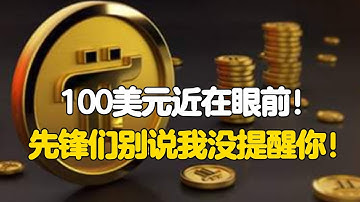 Pi Network：100美元近在眼前！先锋们别说我没提醒你！