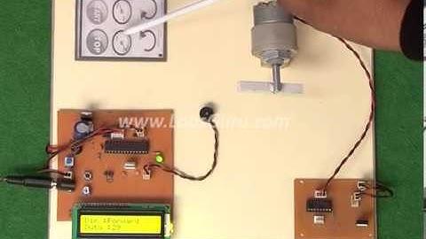 Touch Screen Based Controlling of DC Motor by KitsGuru.com | LGEC115