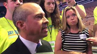 Democrat Jay Gonzalez criticizes Gov. Charlie Baker for helping Trump administration enforce immi...