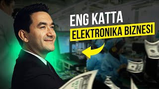 1.000.000 dona sotiladigan detal biznesi | Elektronika zavodiga tashrif