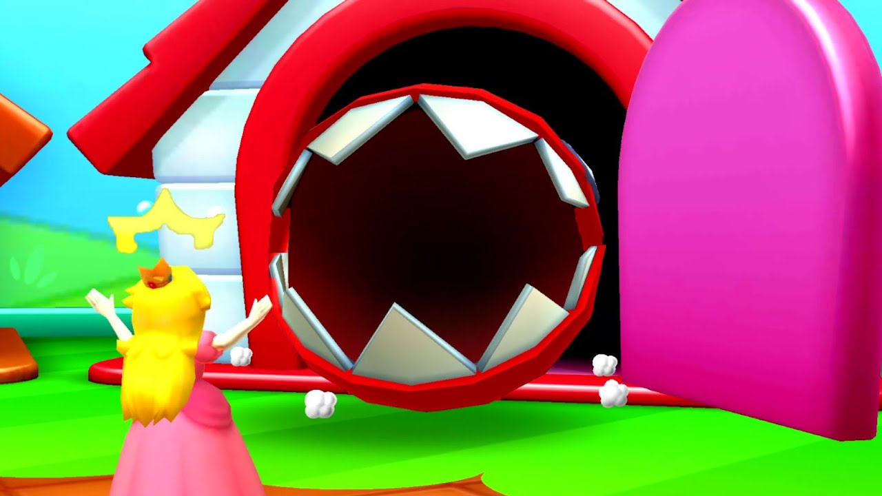 Mario Party Star Rush Minigames - Luigi vs Donkey Kong vs Peach vs Yoshi (Master CPU)