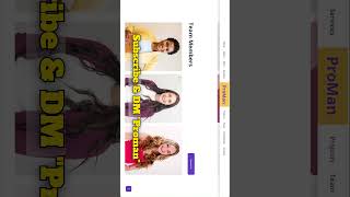 portfolio website project for web developer  #frontendwebdeveloper #clickaurfix #webdevelopment