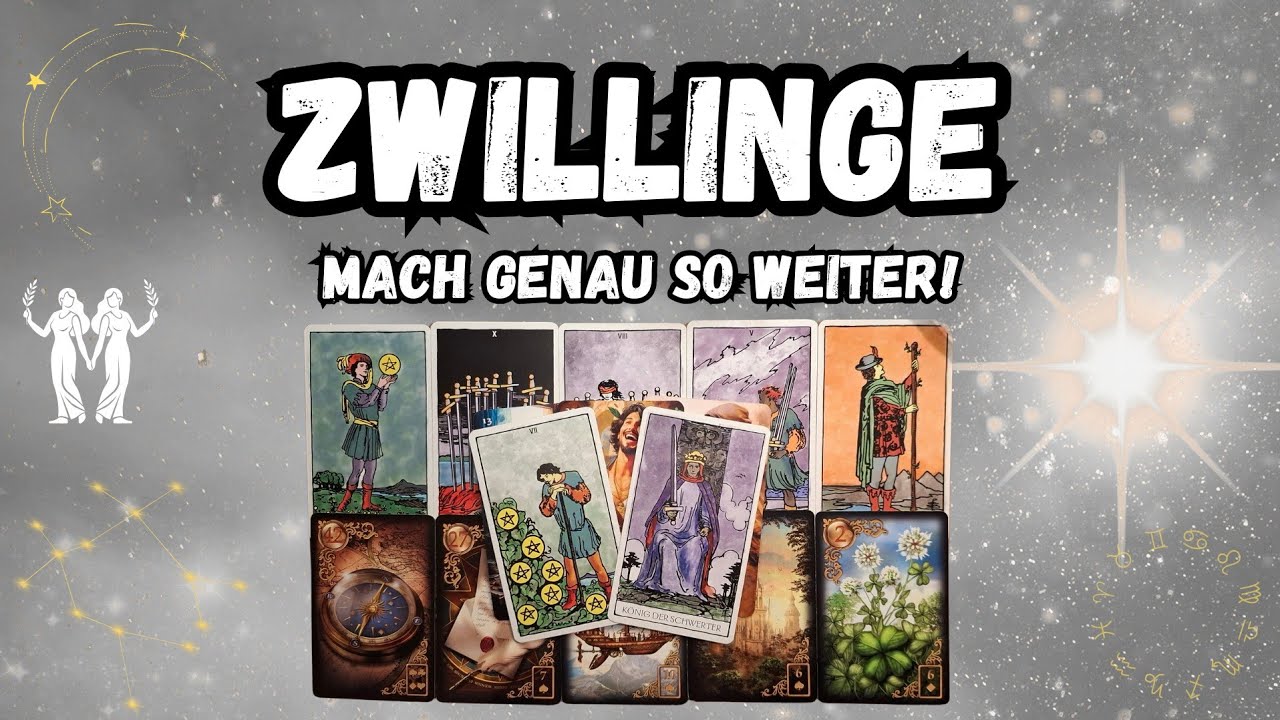 ZWILLING, DAS SIND DEINE AKTUELLEN ENERGIEN ! ♊️💫
