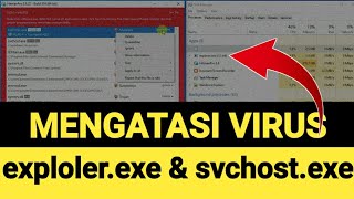 Jangan Panik‼️ Begini Cara Menghapus Virus explorer.exe dan svchost.exe akibat instal aplikasi krek