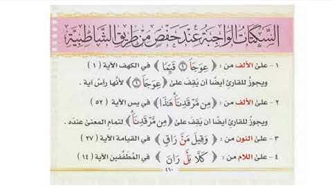 (19) هداية الرحمن في تجويد القرآن