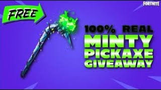 : v2Movie : *NEW* How To Get FREE Minty Pickaxe! (PS4_XBOX ...