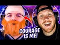 TIMTHETATMAN REACTS TO COURAGE ACTING LIKE HIM FOR AN ENTIRE STREAM...