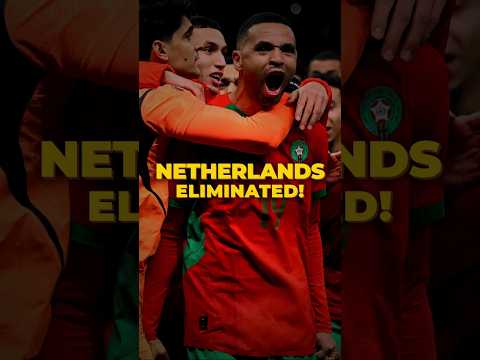 Video Gakpo Scored In Tears... Then Morocco Broke Dutch Hearts On Penalties