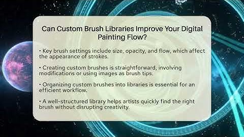 Can Custom Brush Libraries Improve Your Digital Painting Flow? | The Virtual Art Desk News