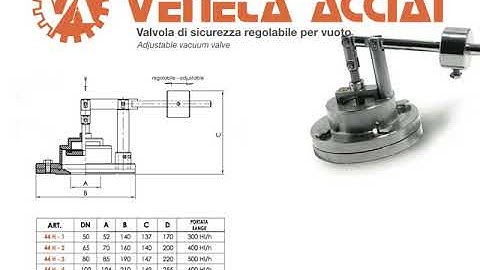 Adjustable vacuum valve