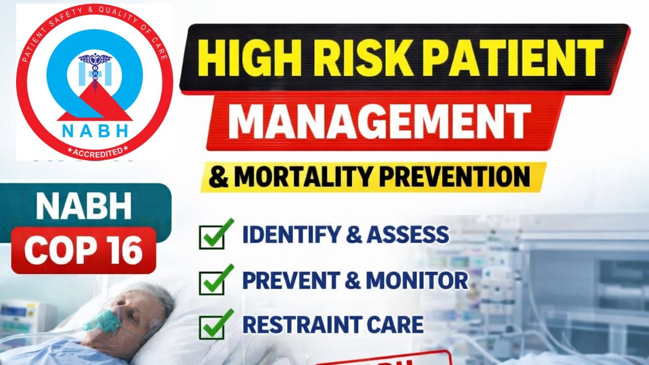 COP 16 | High-Risk Patients & Patient Safety | NABH 6th Edition 