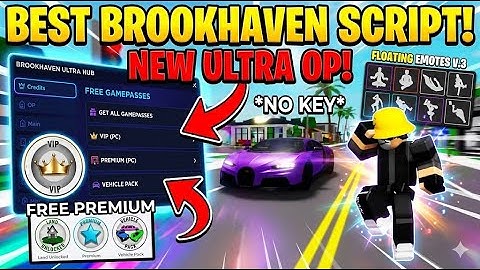 Brookhaven RP Script [🏡BEST] - *Get All Items & More* ROBLOX