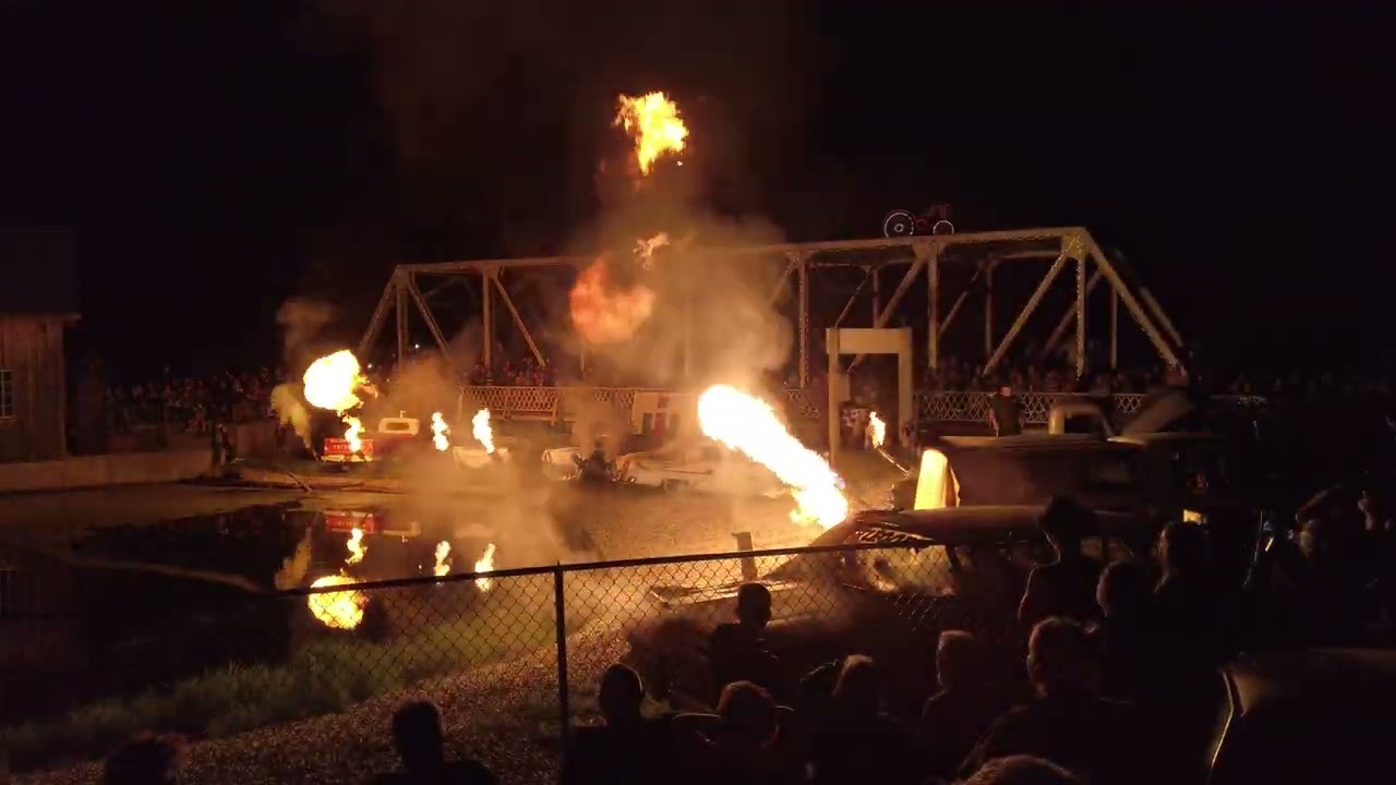 CARS SHOOT FLAMES - ALL FLAMETHROWER CARS AT SYMCO WEEKENDER 2024