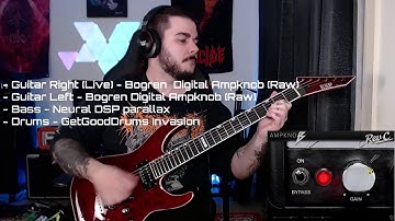 Bogren Digital Ampknob Rev-C | Metal Demo | Samuel Hill