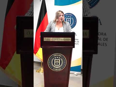 Magistrada Elsy Dueñas y jueces de paz del SNFJ participan en la socialización del libro digital