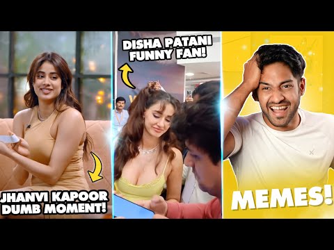 Jhanvi kapoor Super Dumb Moment! 😂 (MEMES)