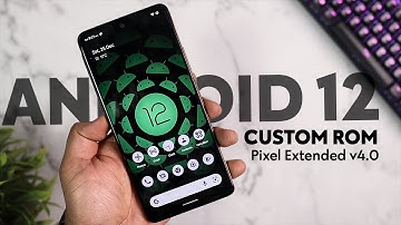 Boot ANDROID 12 Custom ROM on REDMI NOTE 10 PRO / MAX - PixelExtended v4.0