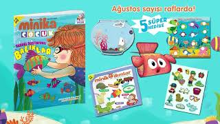 Minikaçocuk Dergisi Ağustos Sayısı Bayilerde
