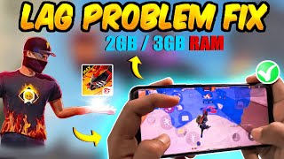 Fix Lag Problem In Free Fire 🔥| Fix Lag In 2gb,3gb Mobile | 100% Working Tricks- Play Smoothly 👽