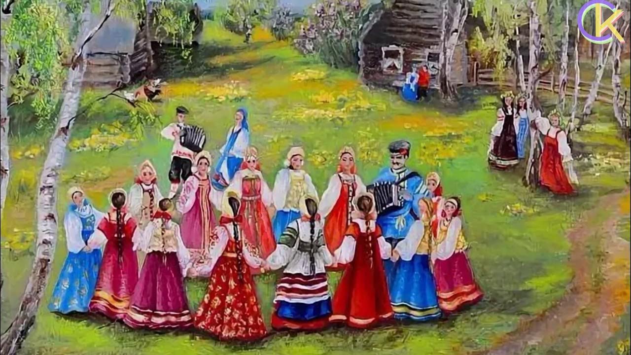 картинки фольклора русского народа