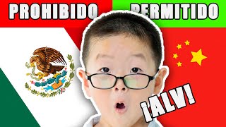 10 Cosas PROHIBIDAS en MÉXICO que Puedes Hacer en CHINA