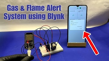 Smart Gas & Flame Alert System using Blynk | Real-Time Safety Alerts📱🔥