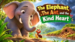 The Elephant, The Ant, and The Kind Heart 🐘🐜❤️ | A Beautiful Moral Story for Kids I Bed Time Stories