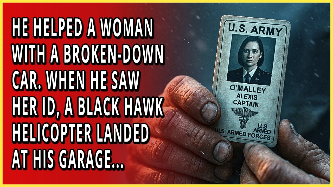 Он помог женщине с разбитой машиной. Когда он увидел её удостоверение личности, рядом с домом при...