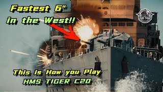 This is How you Play | HMS Tiger C20 | War Thunder Naval