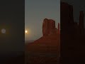 Super Moon @ Monument Valley #youtubeshorts #monumentvalley #supermoon #travel #moonlight