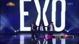 131227 EXO Growl Dubstep Intro CUT (at KBS Gayo Daejun)