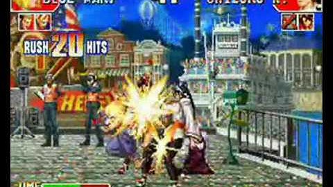 The King of Fighters 97 - Blue Mary - Combo 100%