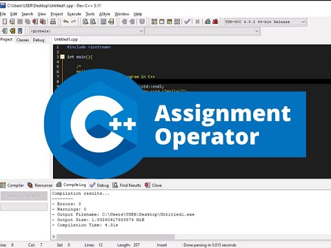 #8.  C++ ASSIGNMENT OPERATORS (TAGALOG)