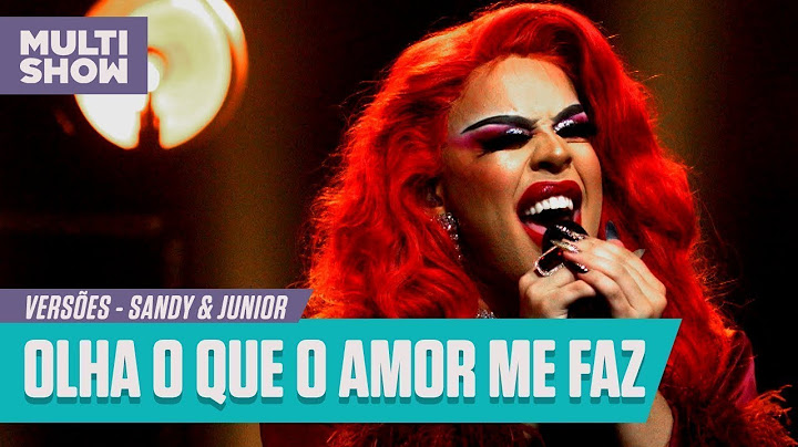 Glória Groove canta "Olha o Que o Amor Me Faz" (Sandy e Junior) | Versões | Música Multishow