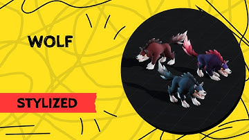 Added new color variations! Wolf Cute Series 1.1 | Unity Game Engine