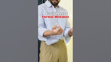 3 Things Before You Wear Formal Outfit Again ❌ #fashion #mensfashion #suit #shirt #pant