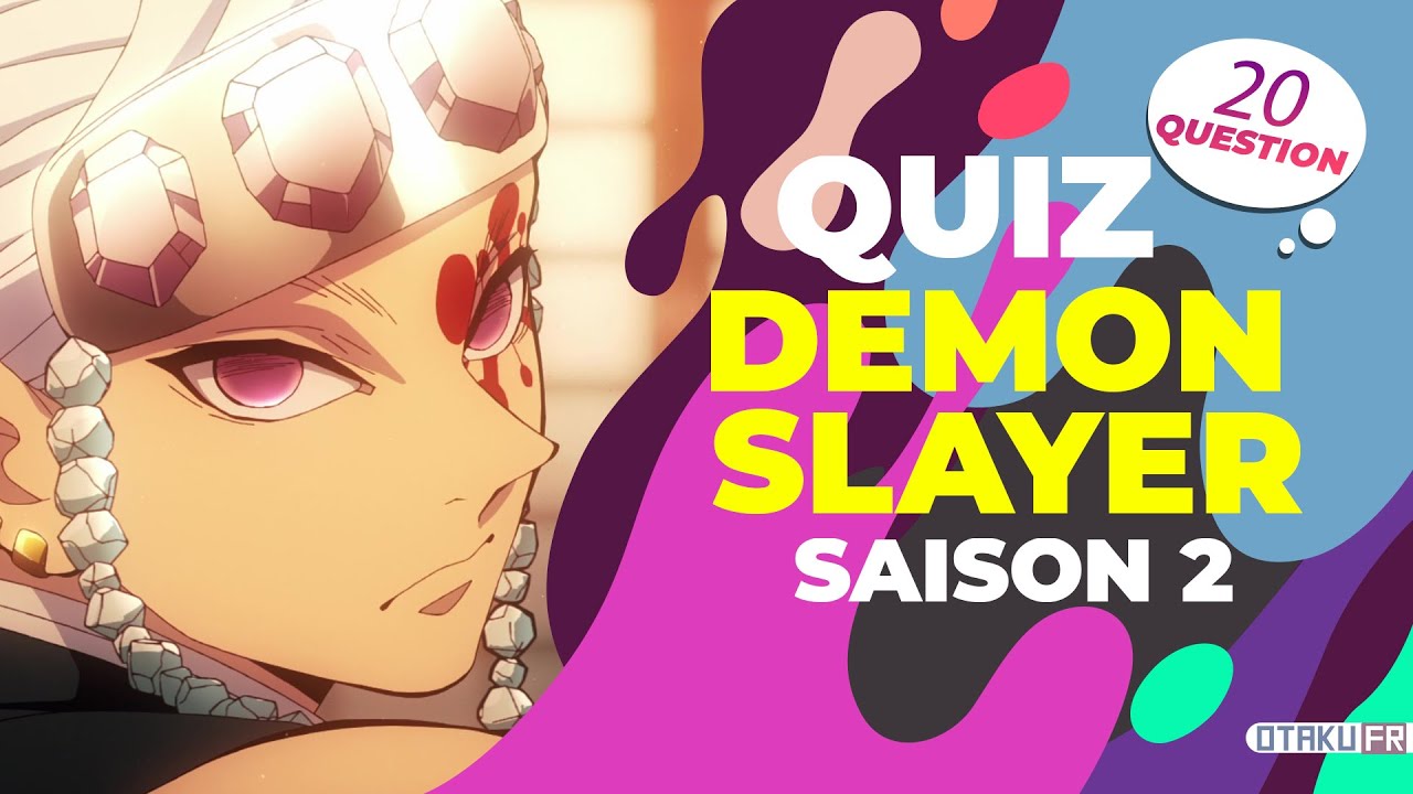 Quiz de Demon Slayer 💥 20 Perguntas de Kimetsu No Yaiba ✨ Quiz Anime 