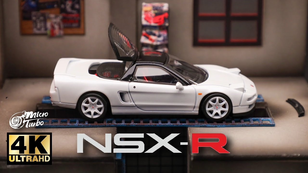 Microturbo 1:64 - Honda NSX-R l Cinema Shot 4K Die-cast - YouTube